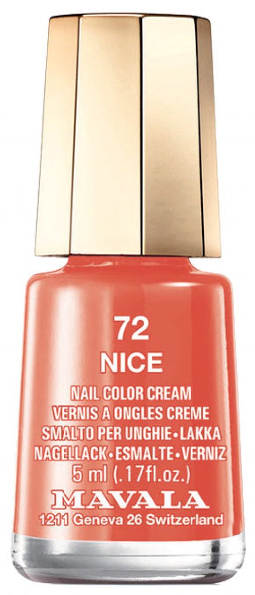 Goedkoopste Mavala Mini Color Nagellak - 072 Nice - Rood