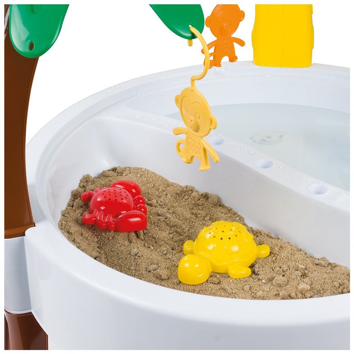 Dolu Fisher Price Zand-Watertafel + Accessoires — afbeelding 2