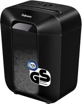 Bol.com Fellowes LX50 Papierversnipperaar - Cross-Cut - P4 - 9 vel - 17L - Zwart aanbieding