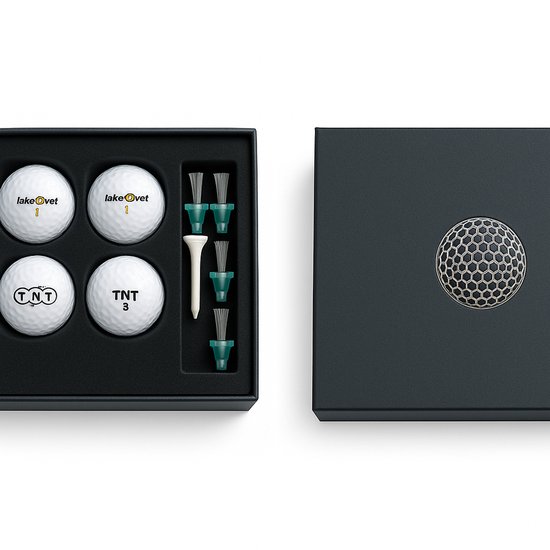 Golfpresentjes - Golf cadeau Rip Tips - Cadeau voor golfer- Incl GRATIS stijlvolle zwarte cadeaubox verpakking - luxe golf box - exclusief Golfcadeau- golfballen- Golf accessoires - Rip Tips - Golftee -Golf sport - Golf training - Cadeau van Merkloos — afbeelding 5