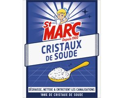 2 x St Marc Soda Crystals Multi-Purpose Cleaner 100% Natural Origin 680g – Degreases, Cleans and Cleans Outdoors