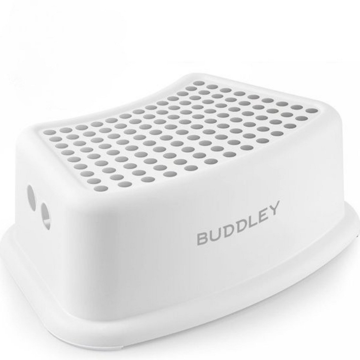 BUDDLEY Opstapje Kinderen - Opstapkrukje Kinderen - Krukje Badkamer - Kinder Opstapje - Keuken Opstapje - Toiletkrukje - Kinder trapje - Opstapje Kind - Badkamer krukje Wit - WC krukje - Toiletkrukje - Opstapkrukje