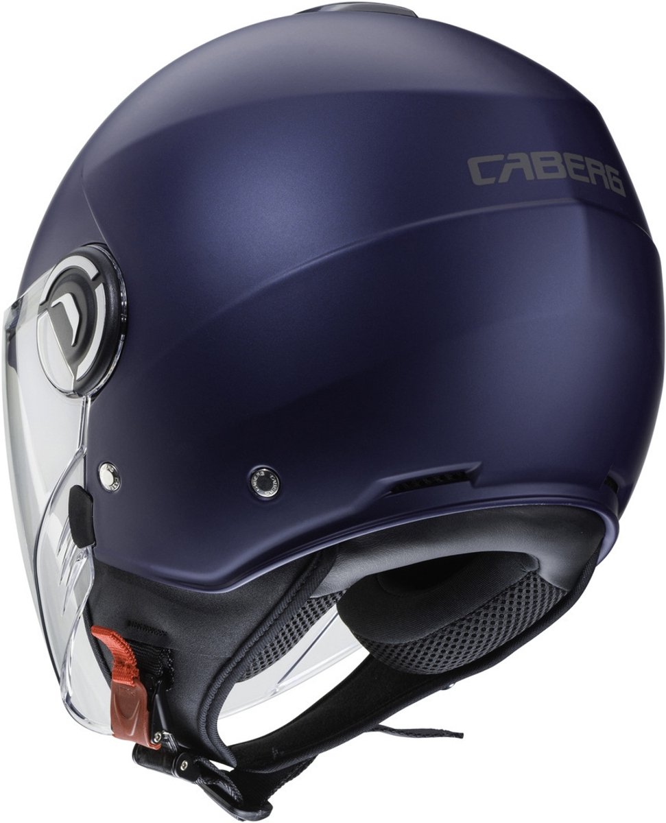 Caberg Riviera V4 X Mat Blauw Jethelm - Maat L - Helm – foto 3