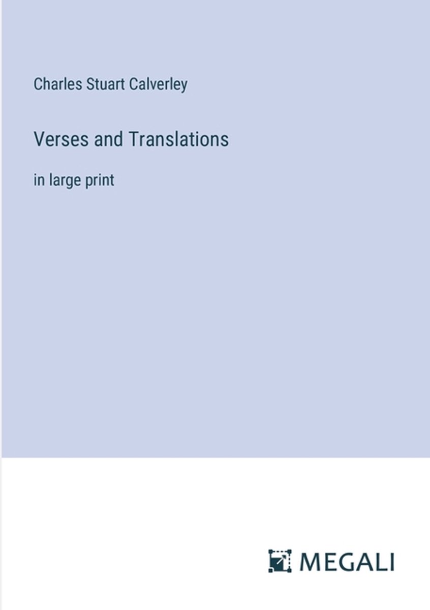 Verses And Translations van Charles Stuart Calverley
