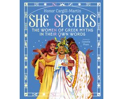 Omslag van She Speaks: The Women of Greek Myths in Their Own Words