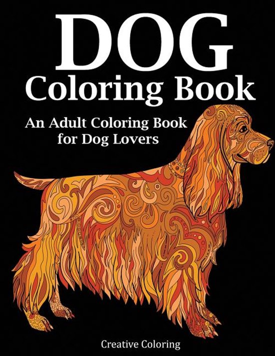 Dog Coloring Book - cover