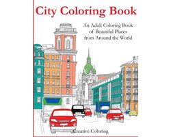 Adult Coloring Books- City Coloring Book