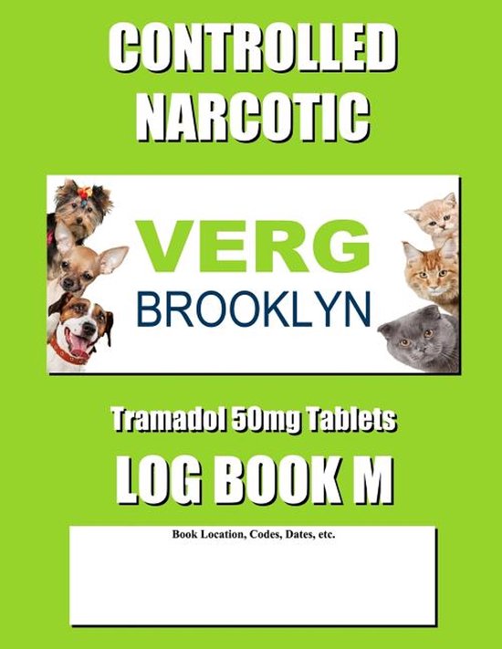 Controlled Narcotic Log Book M - cover