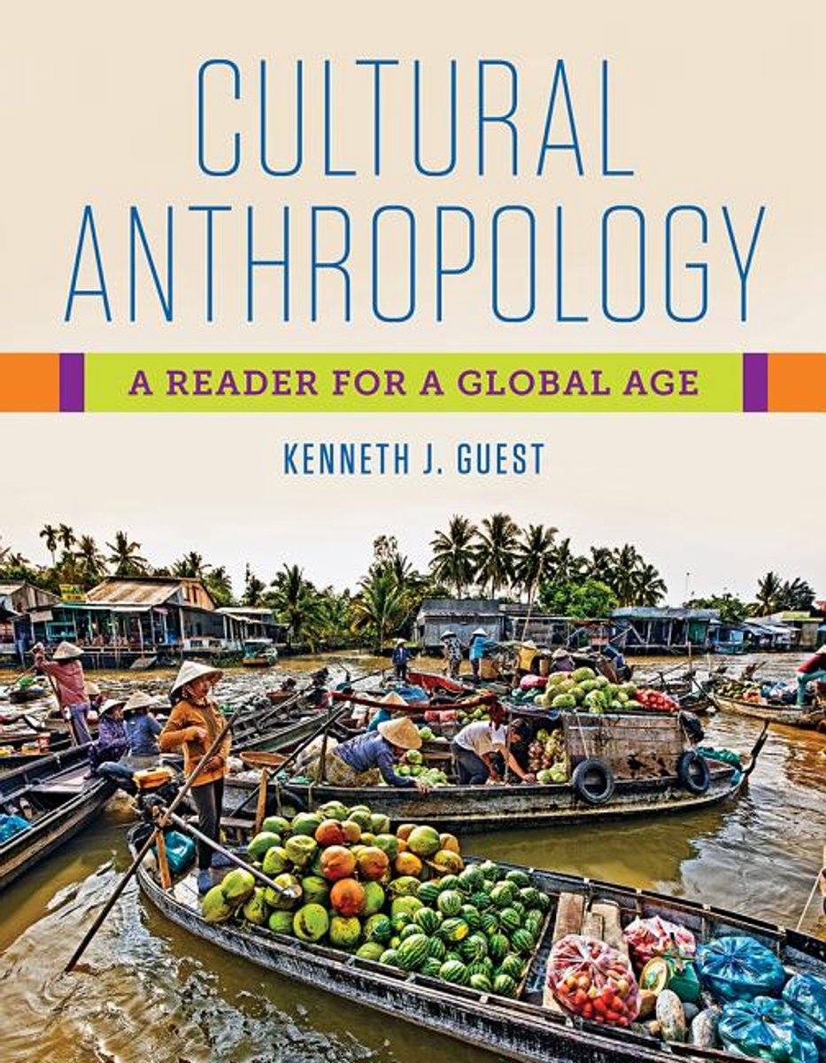 Omslag van Cultural Anthropology – A Reader for a Global Age