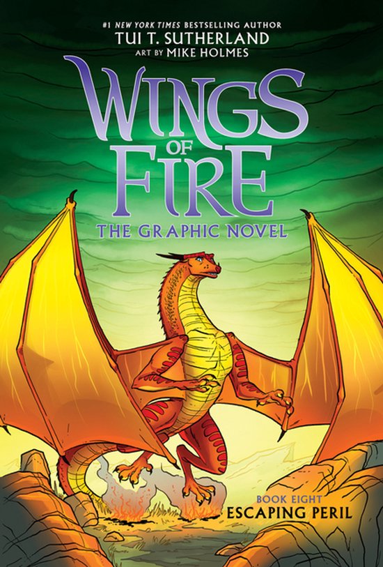 Wings of Fire Graphix- Escaping Peril: A Graphic Novel (Wing ... - cover