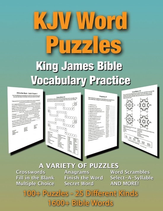 KJV Word Puzzles - cover