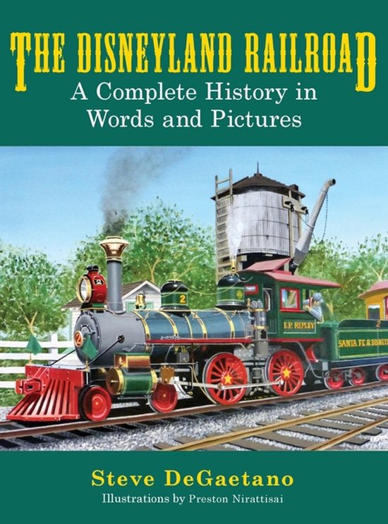 The Disneyland Railroad - cover