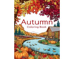 Country Autumn Coloring Book