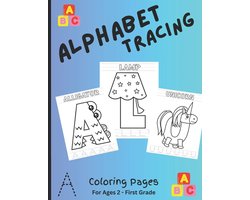 ABC Alphabet Tracing Coloring book