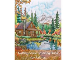 Cottagecore Coloring Book For Adults
