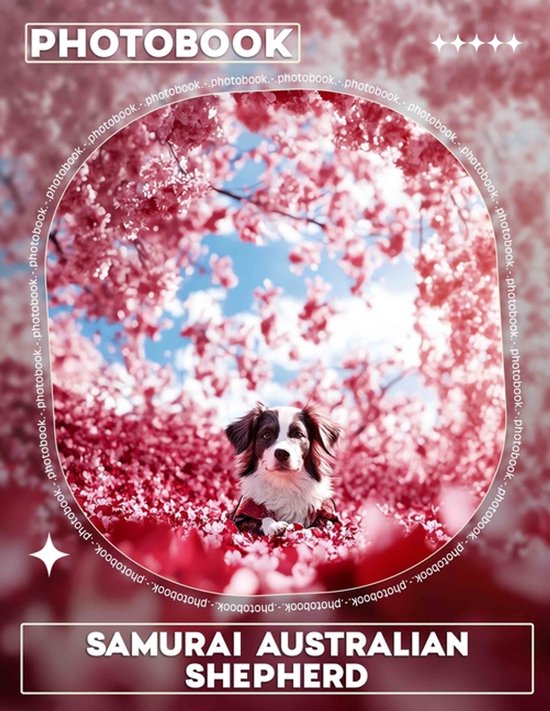 Samurai Australian Shepherd Photo Book - cover