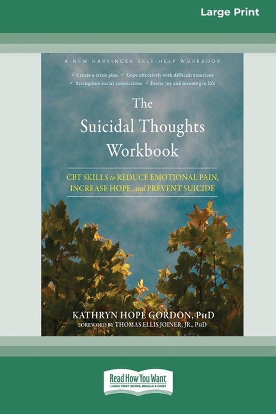 The Suicidal Thoughts Workbook - cover