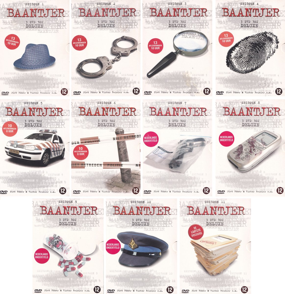 Baantjer - Complete Serie (Seizoen 1 t/m 11 + de tv film )