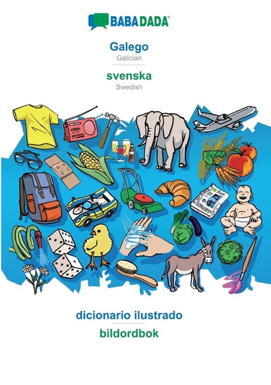 Galego - svenska, dicionario ilustrado - cover