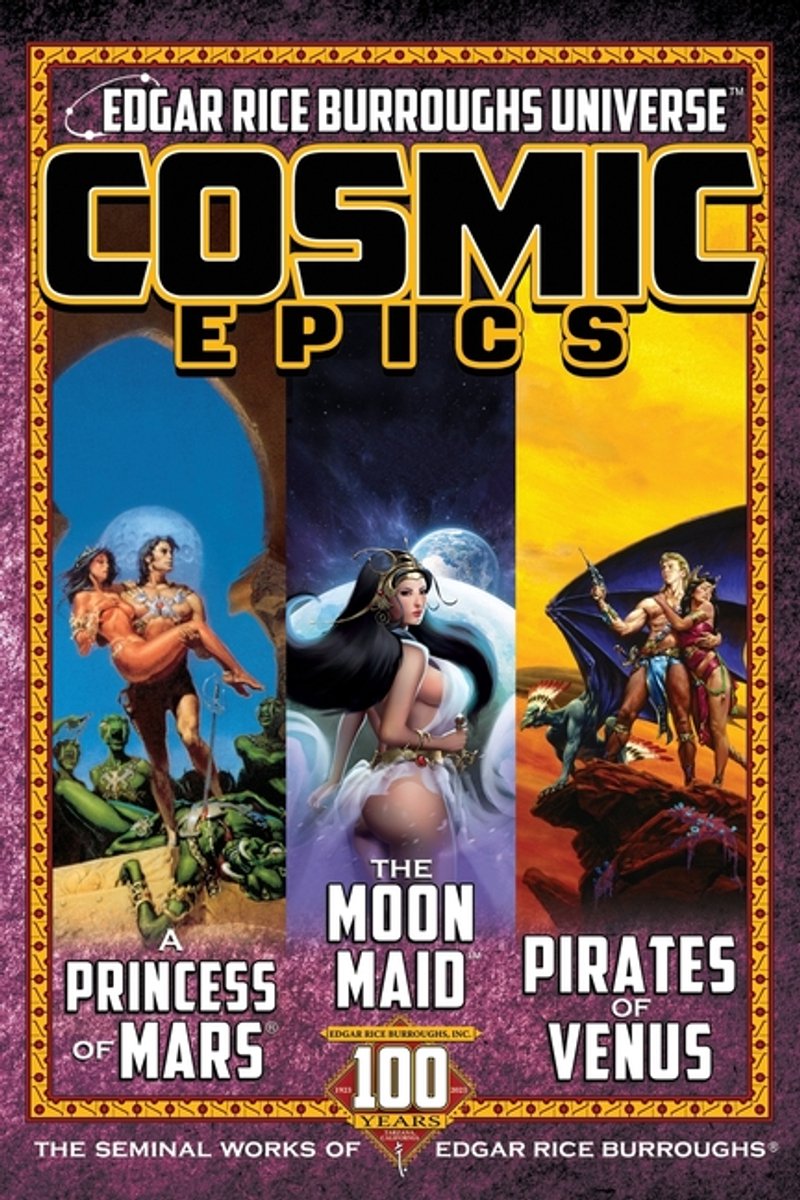 Omslag van Edgar Rice Burroughs Universe- Cosmic Epics