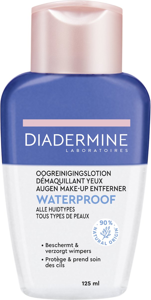 Bol.com Diadermine Waterproof Oogreinigingslotion - 125ML aanbieding