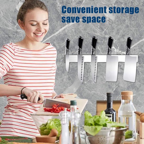 Porte-couteau De Cuisine Magnétique Mural De 40 Cm Avec Aimant Super Puissant Porte Couteau Magnetique En Acier Inoxydable Pour Ranger Couteaux Ustensiles De Cuisine Et Outils 92277724 Porte-couteau De Cuisine Magnétique Mural De 40 Cm Avec Aimant Super Puissant Porte Couteau Magnetique En Acier Inoxydable Pour Ranger Couteaux Ustensiles De Cuisine Et Outils 92277724