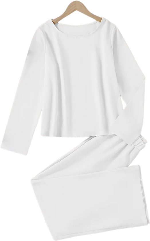 Dames Zomer Casual Linnen Broek Elastische Trekkoord Taille Dames Zomer Casual Linnen Broek Elastische Trekkoord Taille