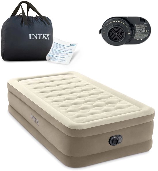 Twin Ultra Plush luchtbed – Fiber-Tech BIP