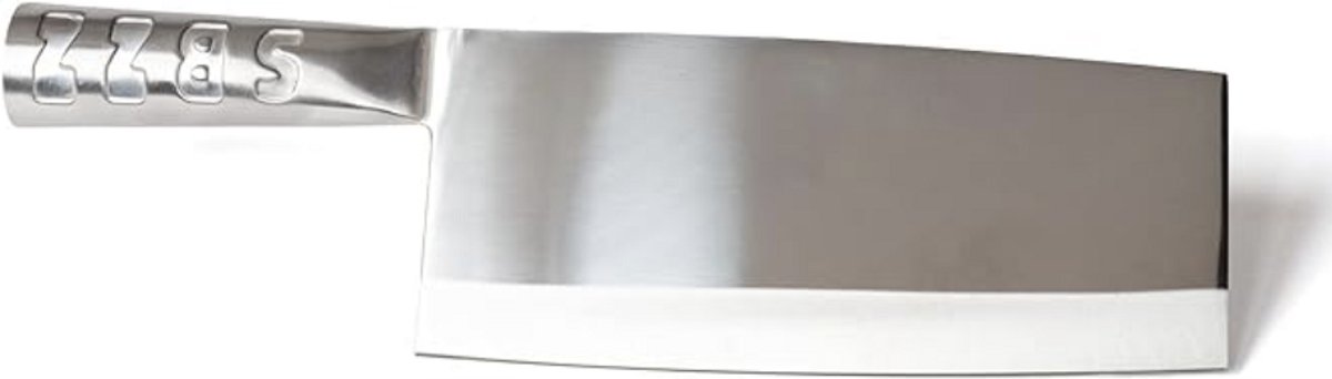Shibazi P02 - Chinese koksmes - hakmes - 20,5 cm - licht - rvs