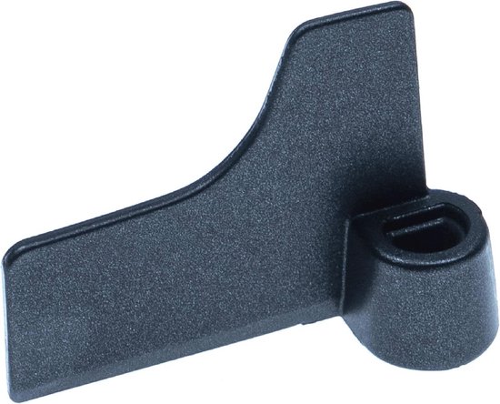 Foto: Deeghaak voor broodbakmachines aluminium antiaanbaklaag 6 7 x 5 cm