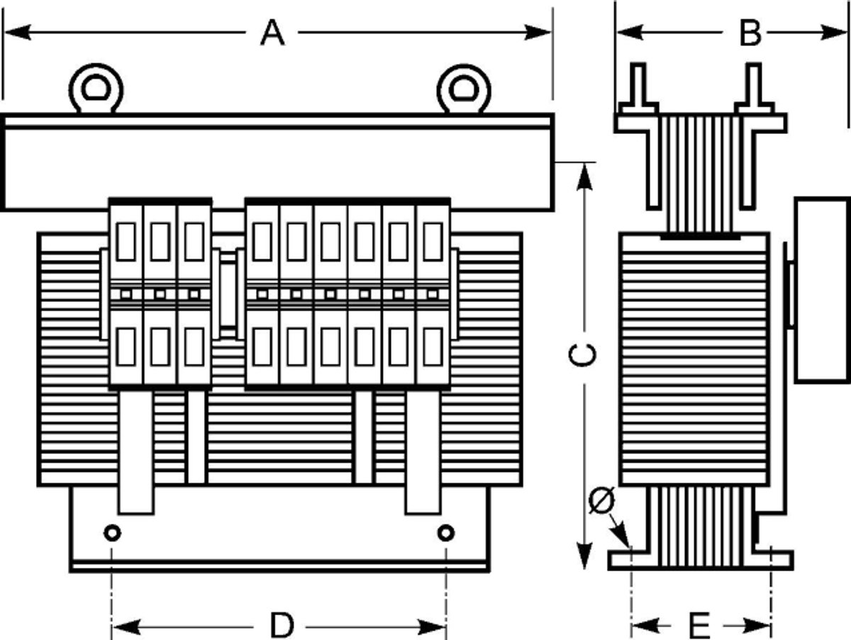 EREA 1737 ERE 3X230/400V/20000VA/D