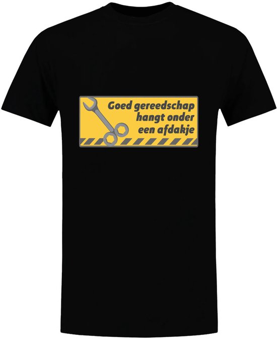 Bons outils T-shirt pour homme | sexe | gros ventre | ventre de bière | drôle | Noir