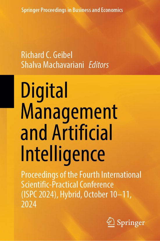 Springer Proceedings in Business and Economics- Digital Mana ... - cover