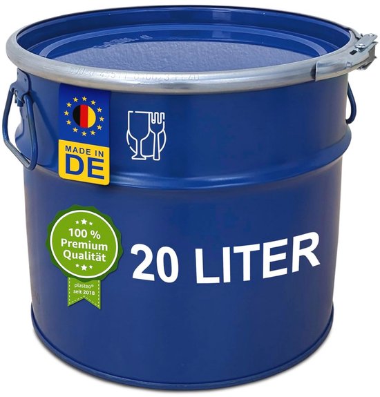 Partij metalen vaten/tonnen 200 liter in nieuwstaat - A.D.R. Spierings