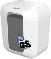 Bol.com Fellowes LX25 Papierversnipperaar - P4 - Cross-Cut - 6 vel - 11.5 L - Wit aanbieding