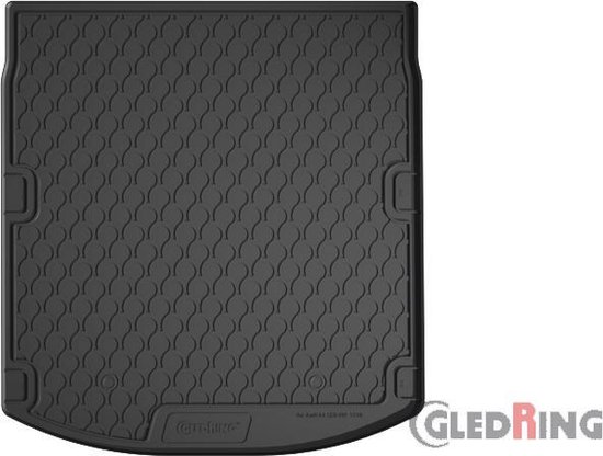 Rubbasol (Rubber) Kofferbakmat passend voor Audi A4 Avant 2008-2015 - Heron Automaterialen