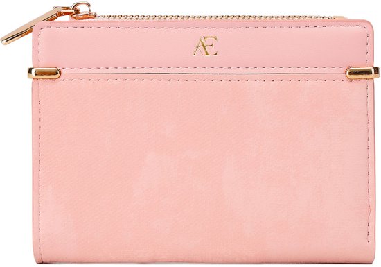aramae® - Portefeuille femme - Porte-cartes femme avec poche à monnaie - Rose