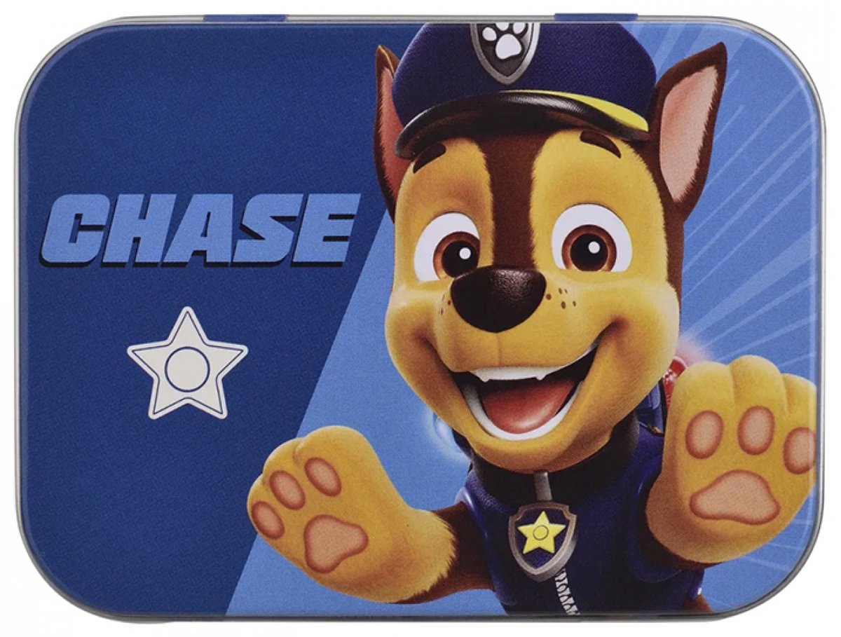 Paw Patrol Chase Pleisters - Kinderpleisters – Pleisters Kinderen – 24 Stuks