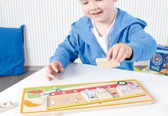 Houten legpuzzel jonge dieren van Houten — afbeelding 4