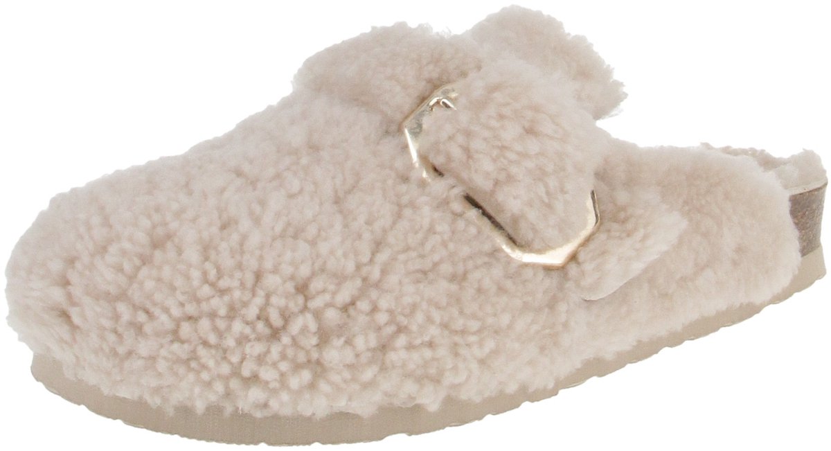 Genuins G104696 Grisel Schapenvacht - Damesslippers - Wit