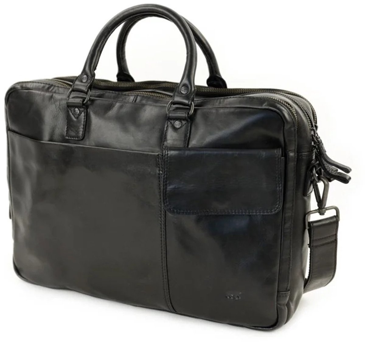 Bear Design Aktetas / Laptoptas - Zwart