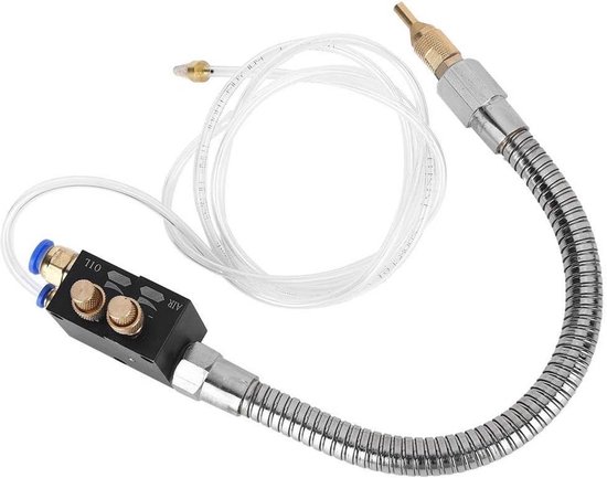 STR-01 Mistkoelsysteem Voor Metaalbewerking – Spray Unit Voor CNC-draaibank, Frees En Boor, Bespaart Tot 80% Koelvloeistof