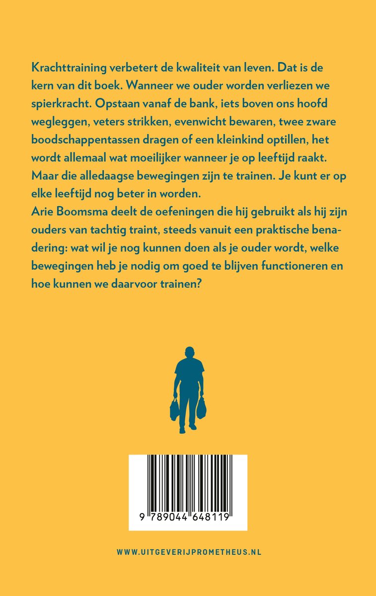Trainen voor het leven - back cover