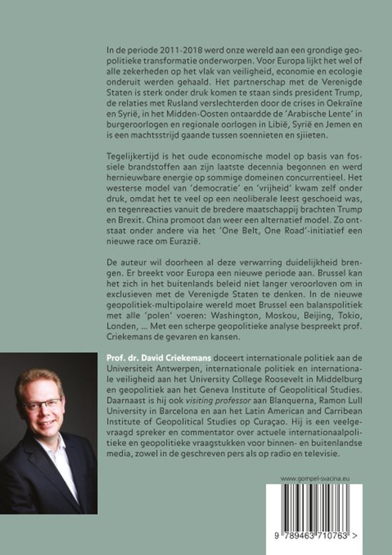 Geopolitieke kanttekeningen 2011-2018, en daarna