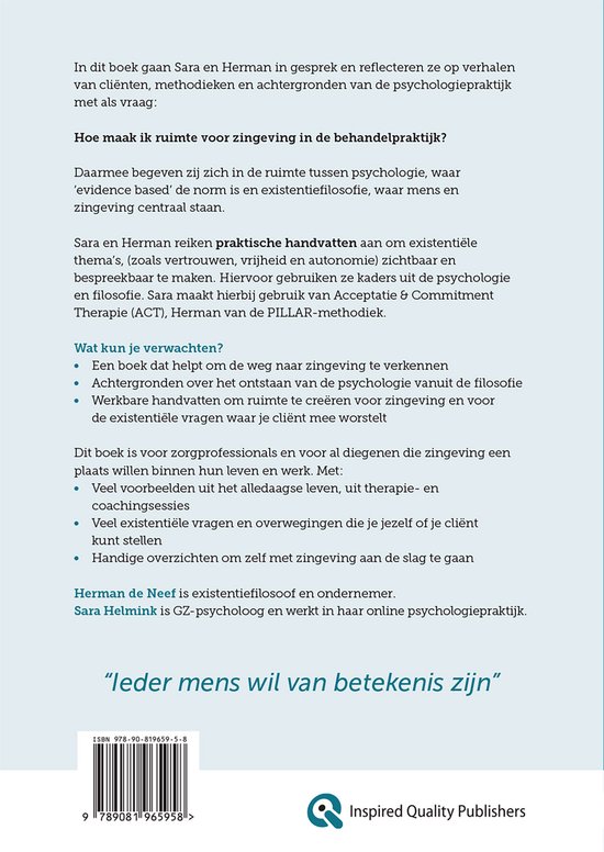 Ruimte voor zingeving