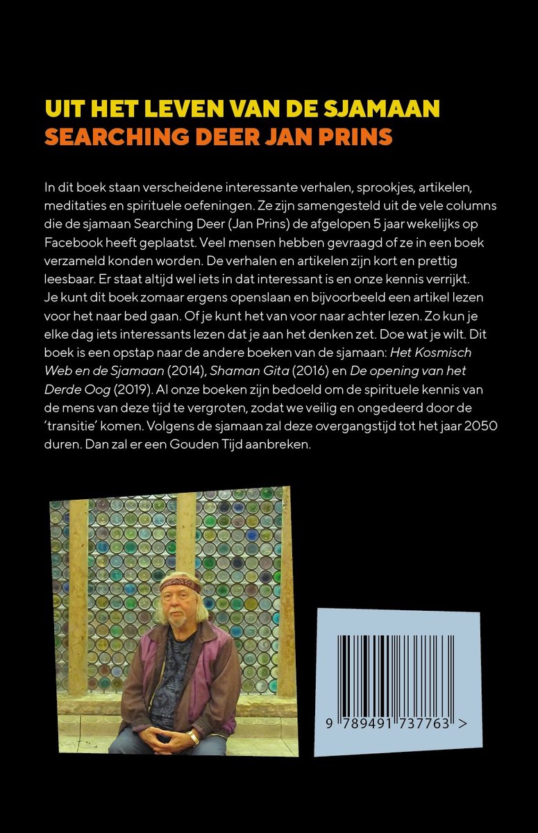 De sjamaan vertelt - back cover
