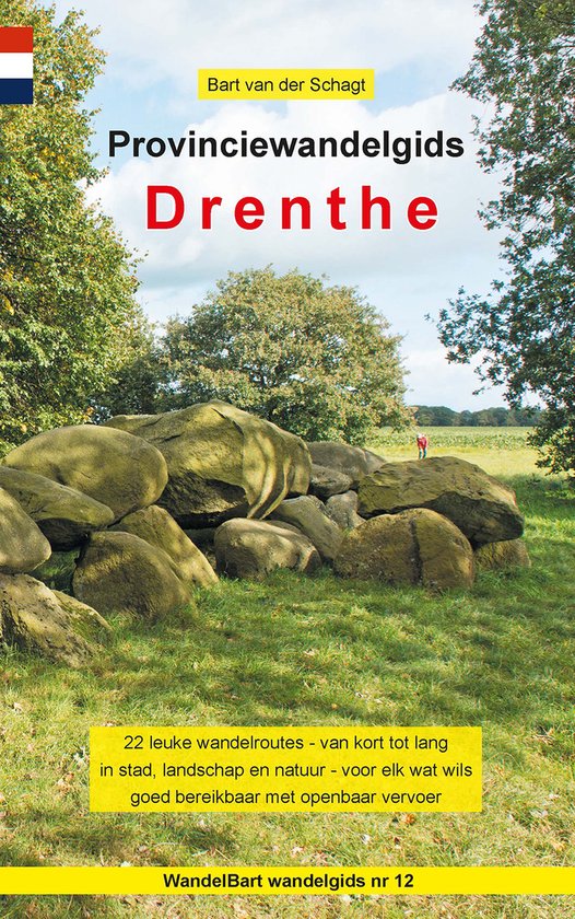 Provinciewandelgidsen 12 - Provinciewandelgids Drenthe - cover