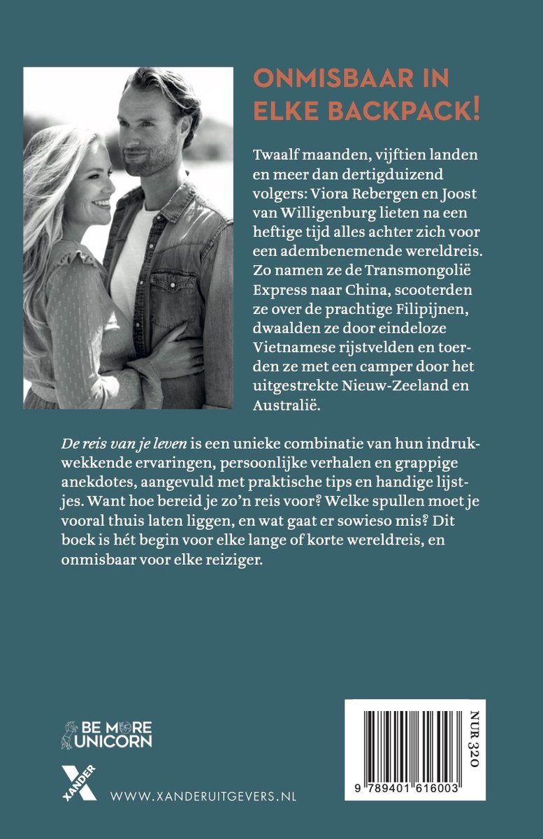 De reis van je leven - back cover