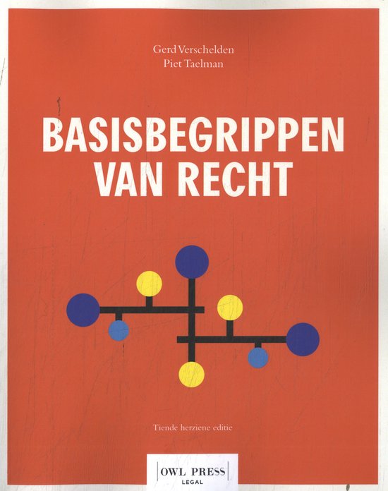 Basisbegrippen van recht - cover