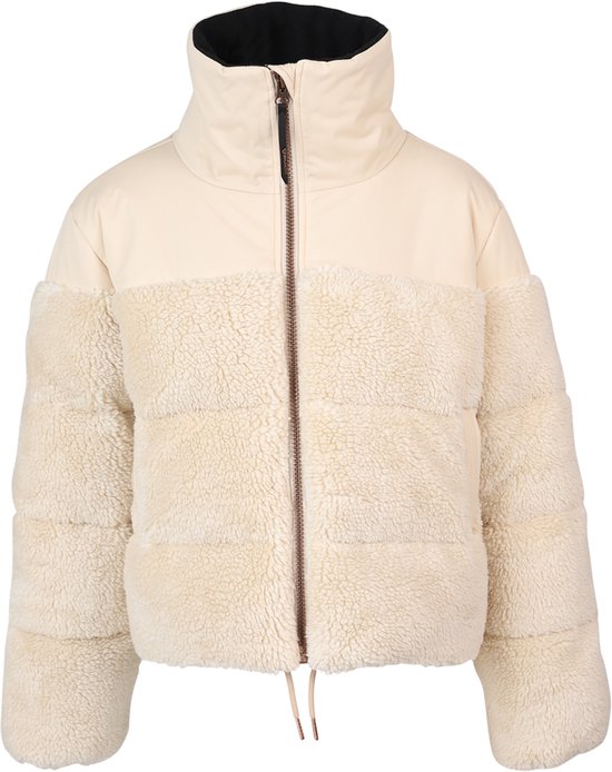 Brunotti Teddy Dames Teddy Puffer Jas - Beige - L